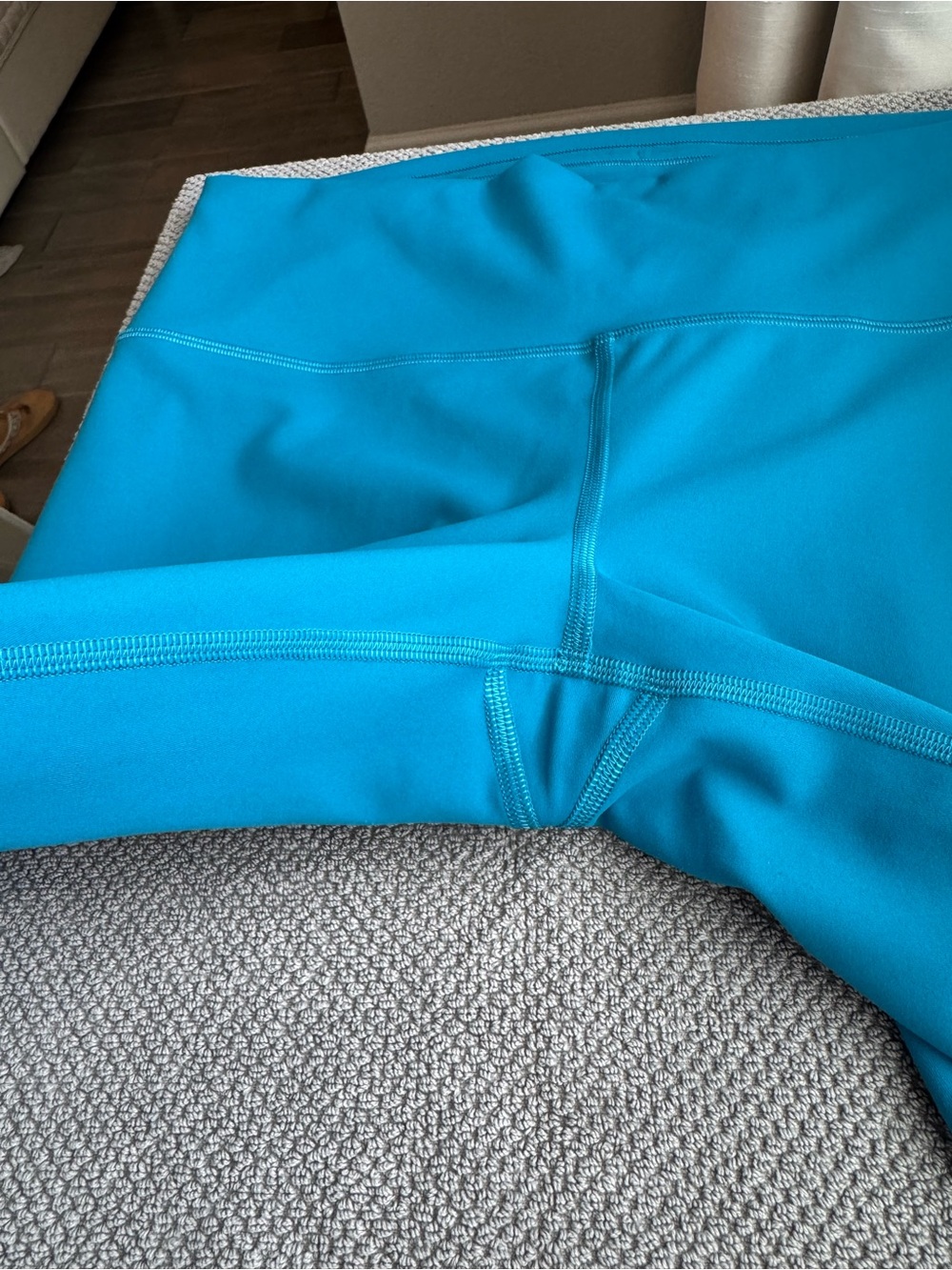 Lululemon Wundertrain High-Rise 23” Hawaiian Blue Leggings Size 14 LIKE NEW - Picture 5 of 8